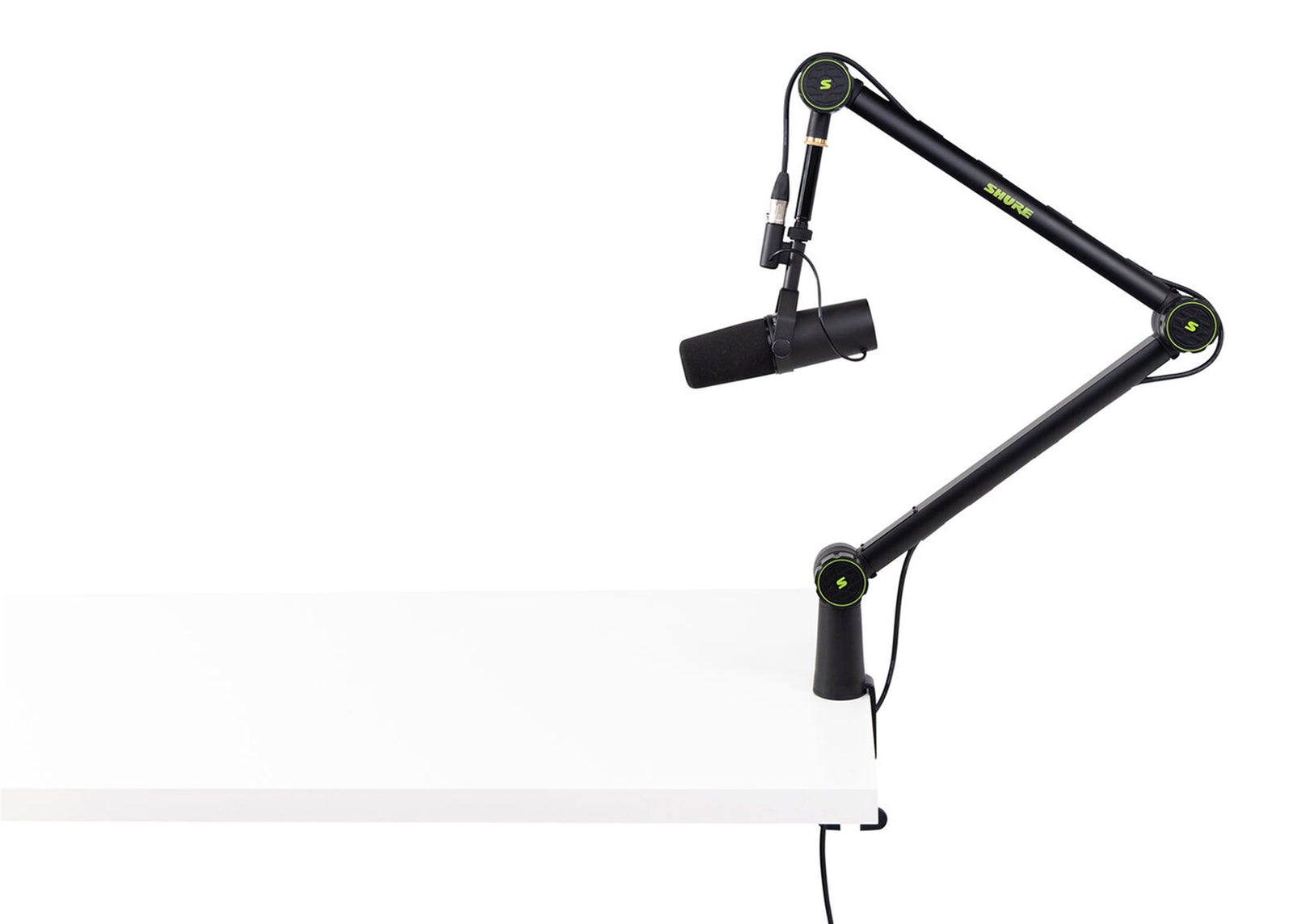 B-Stock: Shure by Gator BROADCAST1, Deluxe Articulating Desktop Microphone Boom Stand by Gator