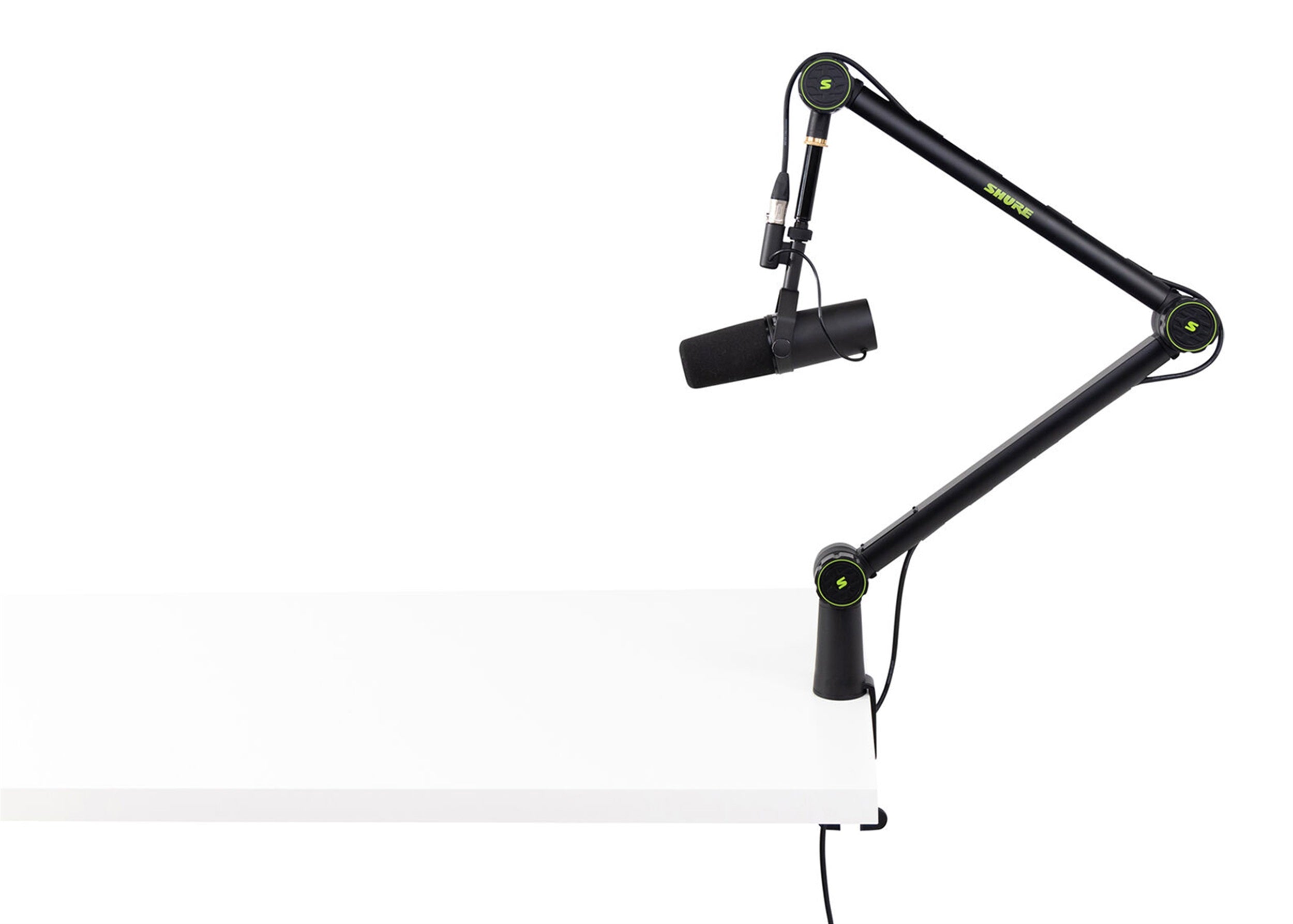 B-Stock: Shure by Gator BROADCAST1, Deluxe Articulating Desktop Microphone Boom Stand by Gator