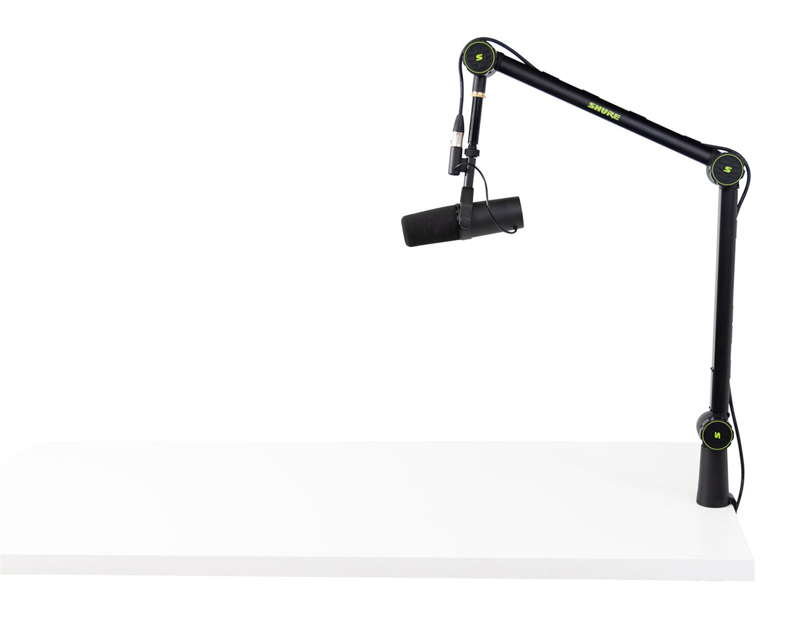 B-Stock: Shure by Gator BROADCAST1, Deluxe Articulating Desktop Microphone Boom Stand by Gator