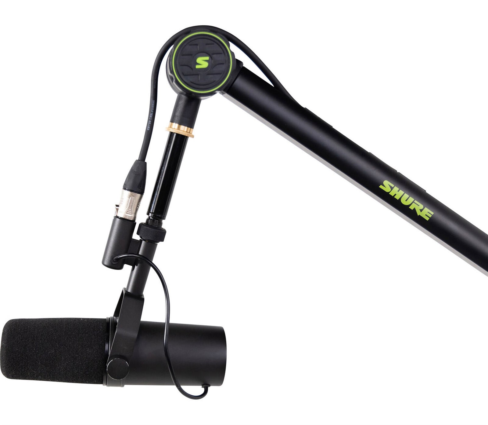 B-Stock: Shure by Gator BROADCAST1, Deluxe Articulating Desktop Microphone Boom Stand by Gator