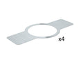 RCF Mud Ring Accessories for CMR 60T and CMR 50T Ceiling Speakers - 4 Pack by RCF
