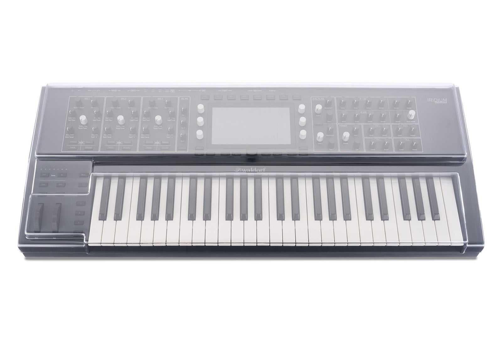 Decksaver DS-PC-IRIDIUM-KB Waldorf Iridium Keyboard Cover by DECKSAVER