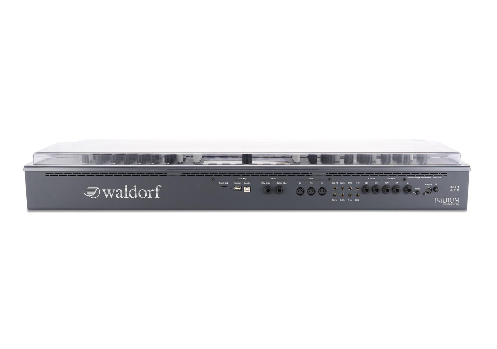 Decksaver DS-PC-IRIDIUM-KB Waldorf Iridium Keyboard Cover by DECKSAVER