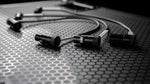 Tour Konnect T-R-MICLP3, 3 Ft Mic Cable with 90 Degree Low Profile Connectors - Adjustable Cable Orientation in Retail Packaging by Tour Konnect