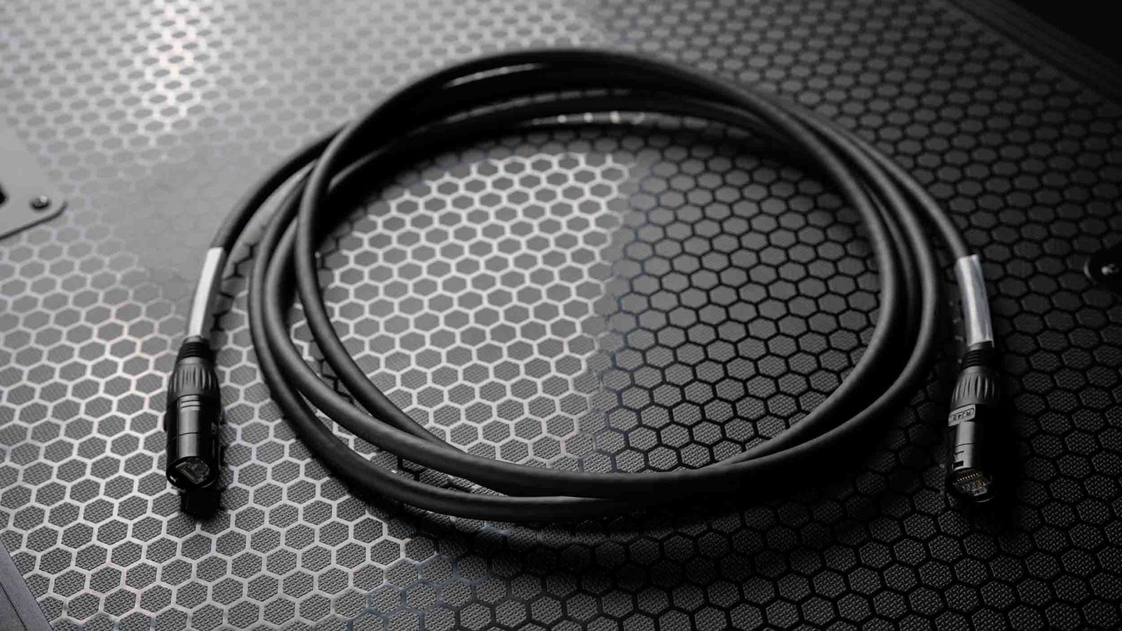 Tour Konnect T-R-QUANTUMCAT6-1.5, 1.5 ft Cat6a Ethercon to Ethercon Cable - Retail Packaging by Tour Konnect
