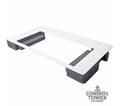 ProX XZF-DJ DDJXDJAZ WPLATE Replacement for Control Tower DJ Podium - White Finish by ProX Live Performance Gear