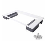 ProX XZF-DJ DDJXDJAZ WPLATE Replacement for Control Tower DJ Podium - White Finish by ProX Live Performance Gear