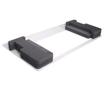 ProX XZF-DJ DDJXDJAZ WPLATE Replacement for Control Tower DJ Podium - White Finish by ProX Live Performance Gear