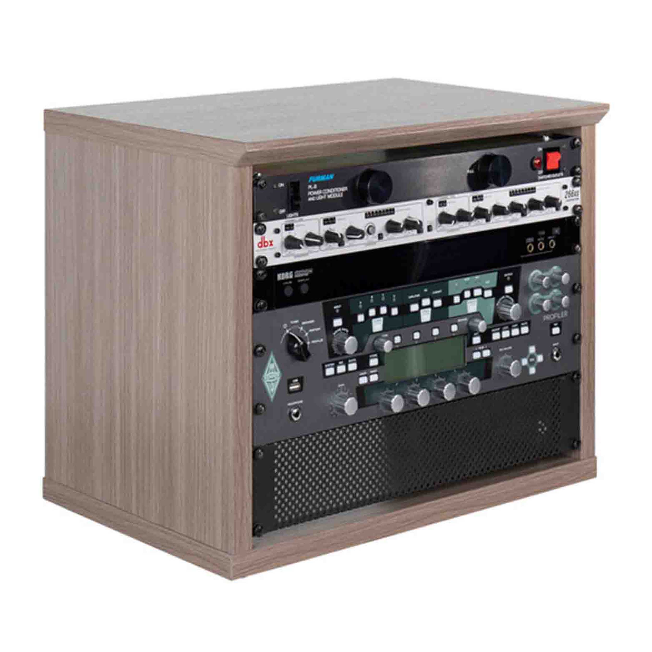 Gator Frameworks GFW-ELITERK-8U Elite Series Furniture Desktop 8U Studio Rack by Gator Cases