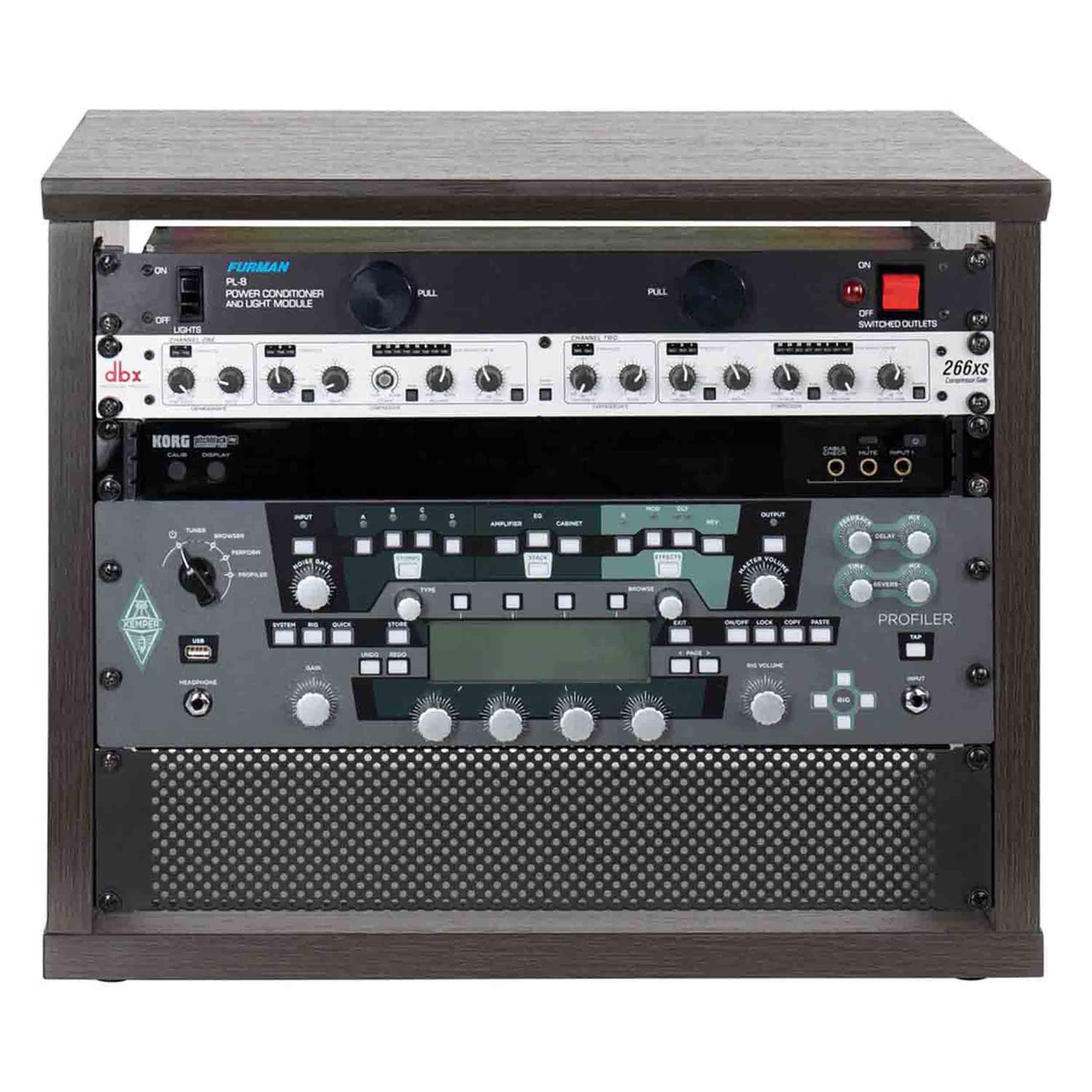 Gator Frameworks GFW-ELITERK-8U Elite Series Furniture Desktop 8U Studio Rack by Gator Cases