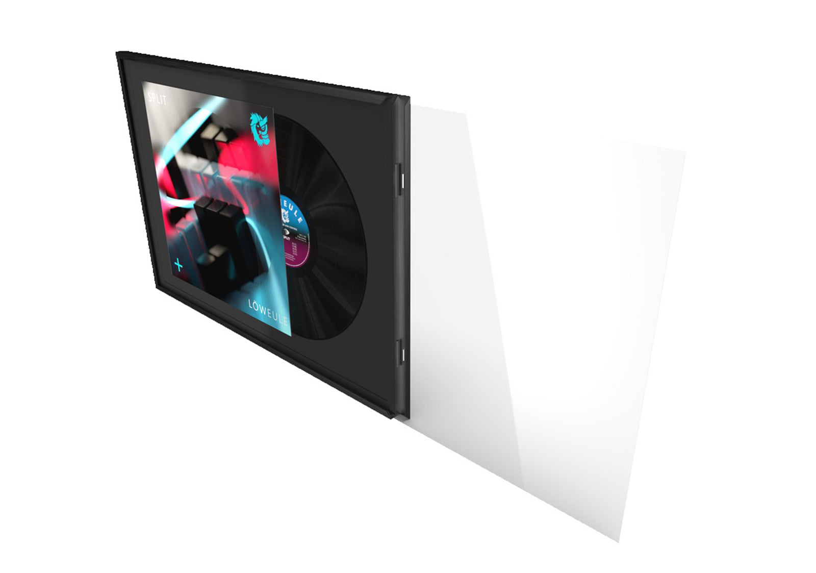 Glorious Vinyl Record Wall Frame for Album and LP Display by Glorious