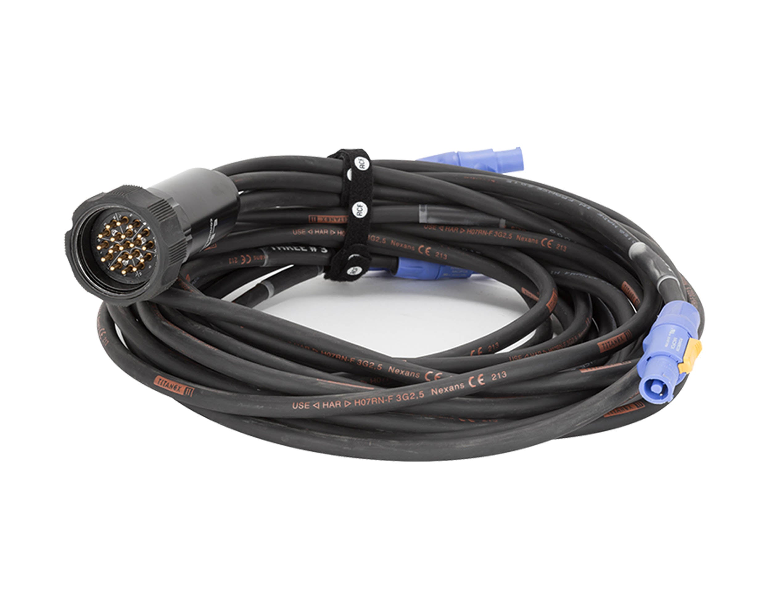 RCF LKS 19 SUB FAN OUT LKS19 to 6X Powercon Cable by RCF