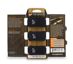 Gruv Gear FW3PKXLG, Extra Large Fret Wraps - 3 Pack Black by Gruv Gear