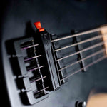 Gruv Gear Fump Bridge String Muter , 4-5 String, Black by Gruv Gear