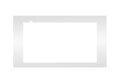 Odyssey PFW-DDJ-FLX10 DJ Podium Faceplate and Foam for Pioneer DJ DDJ-FLX10 - White by Odyssey