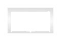 Odyssey PFW-RANEFOUR Podium Faceplate and Foam for RANE FOUR - White by Odyssey