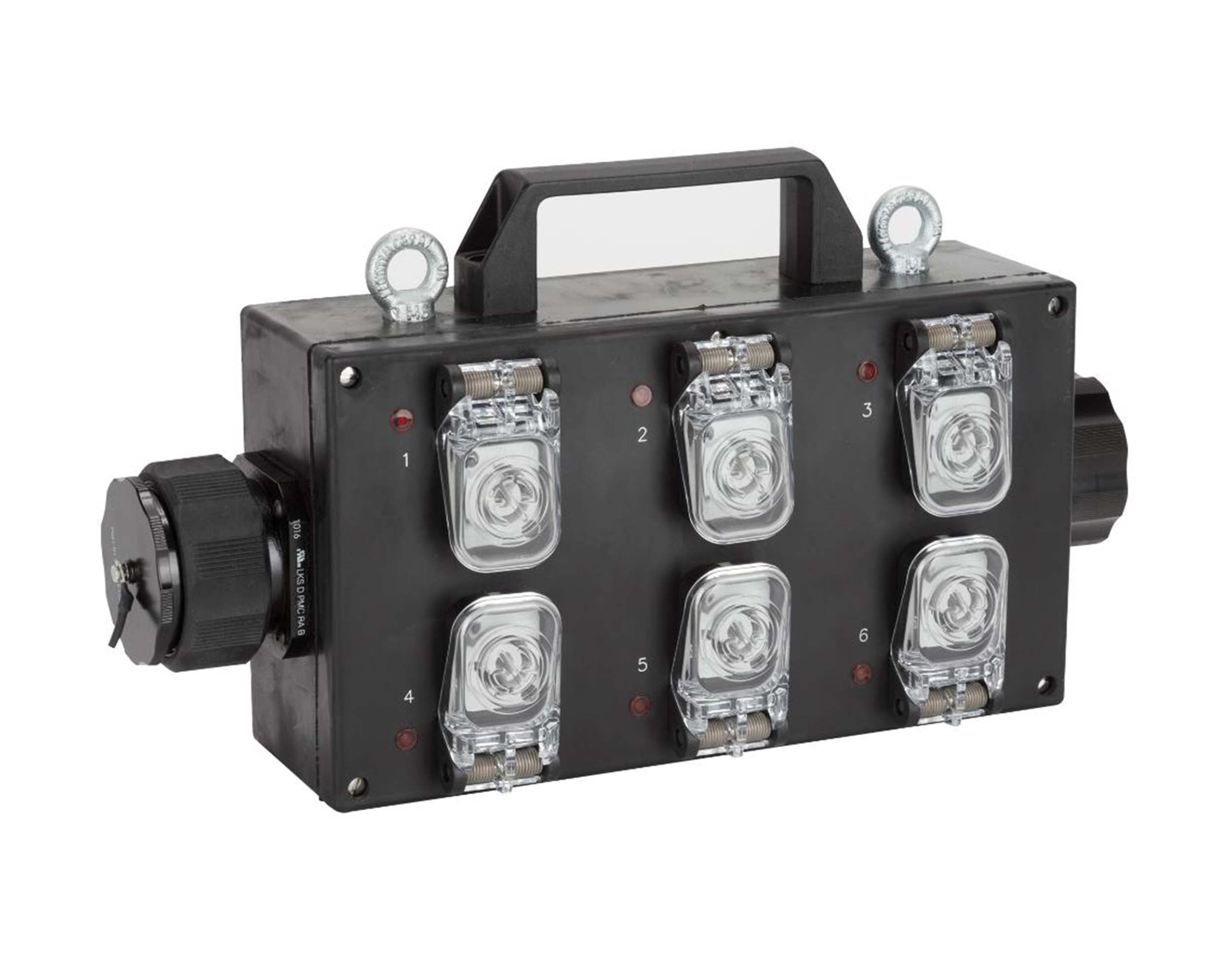 RCF LKS 19 BREAKOUT LKS19 IN/OUT Weatherproof Power Box - 6X Powercon Output by RCF