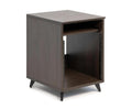 Gator Frameworks GFW-ELITEDESKRK-BRN 10U Studio Rack Table - Dark Walnut Brown by Gator Cases