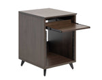 Gator Frameworks GFW-ELITEDESKRK-BRN 10U Studio Rack Table - Dark Walnut Brown by Gator Cases