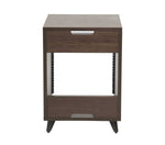 Gator Frameworks GFW-ELITEDESKRK-BRN 10U Studio Rack Table - Dark Walnut Brown by Gator Cases