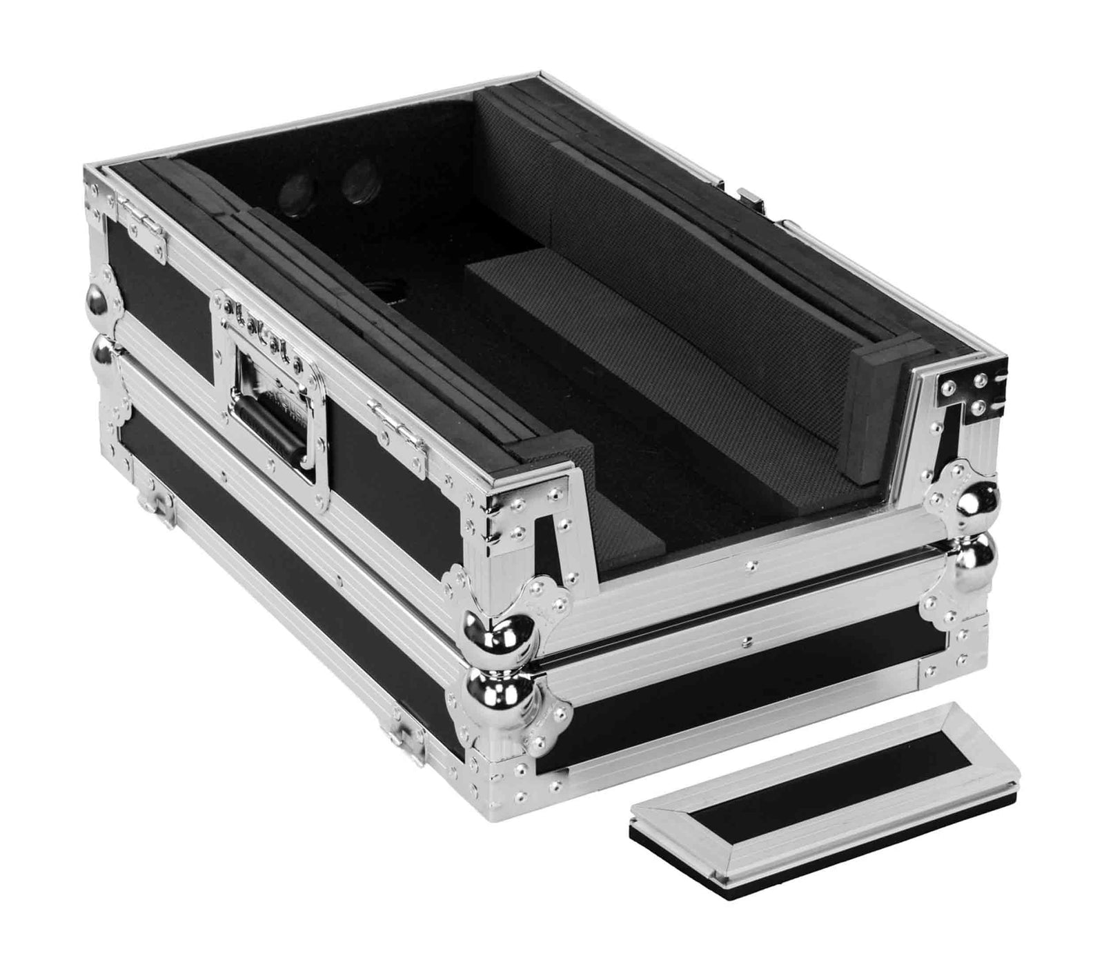 Odyssey FZ11MIX Universal 13" Format DJ Mixer Flight Case with Extra Deep Rear Cable Compartment by Odyssey
