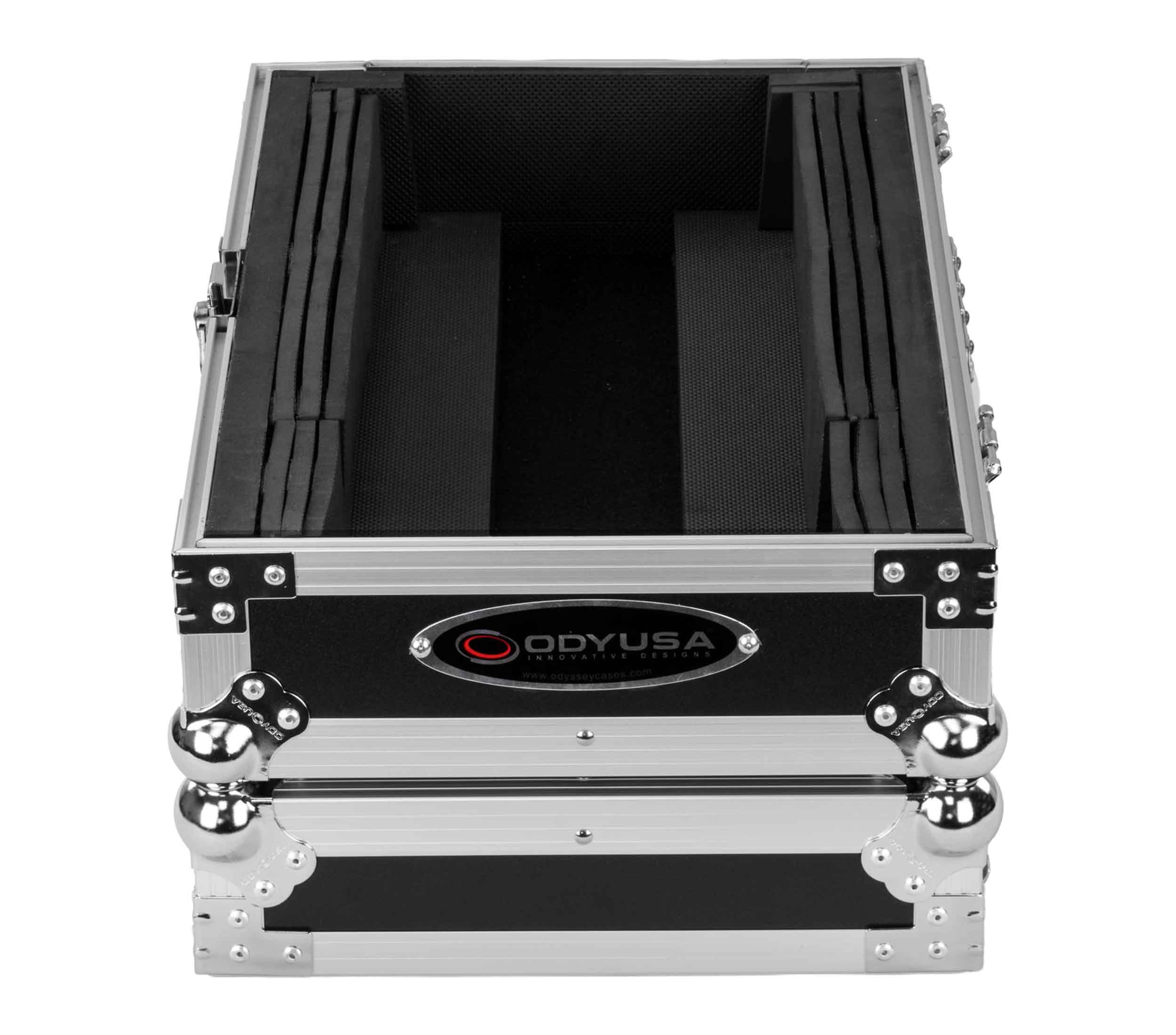 Odyssey FZ11MIX Universal 13" Format DJ Mixer Flight Case with Extra Deep Rear Cable Compartment by Odyssey