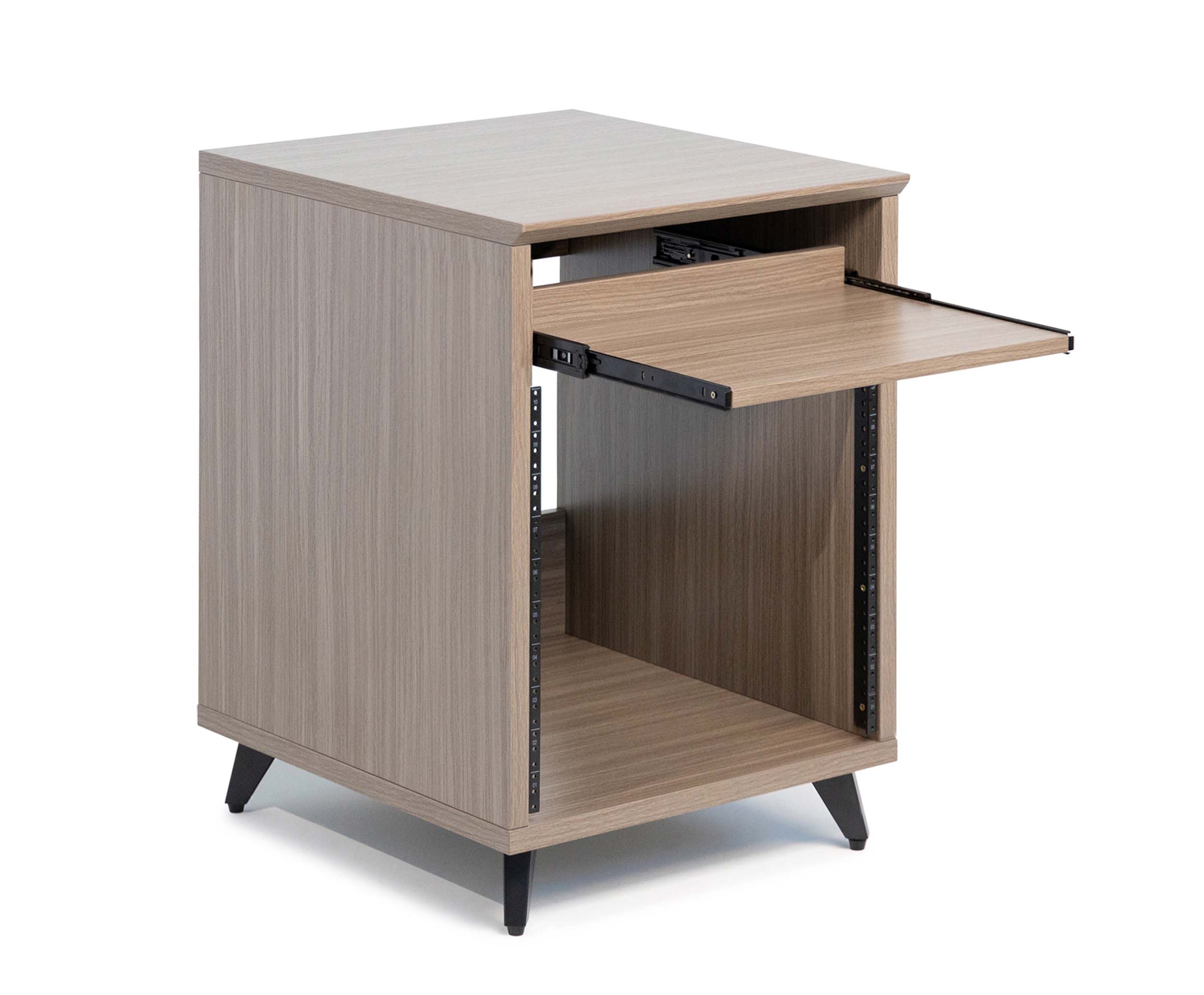 Gator Frameworks GFW-ELITEDESKRK-GRY Elite Furniture Series 10U Studio Rack Table - GRY by Gator Cases