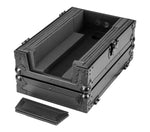 Odyssey Universal Black 13" Format DJ Mixer Flight Case with Extra Deep Rear Cable Compartment by Odyssey