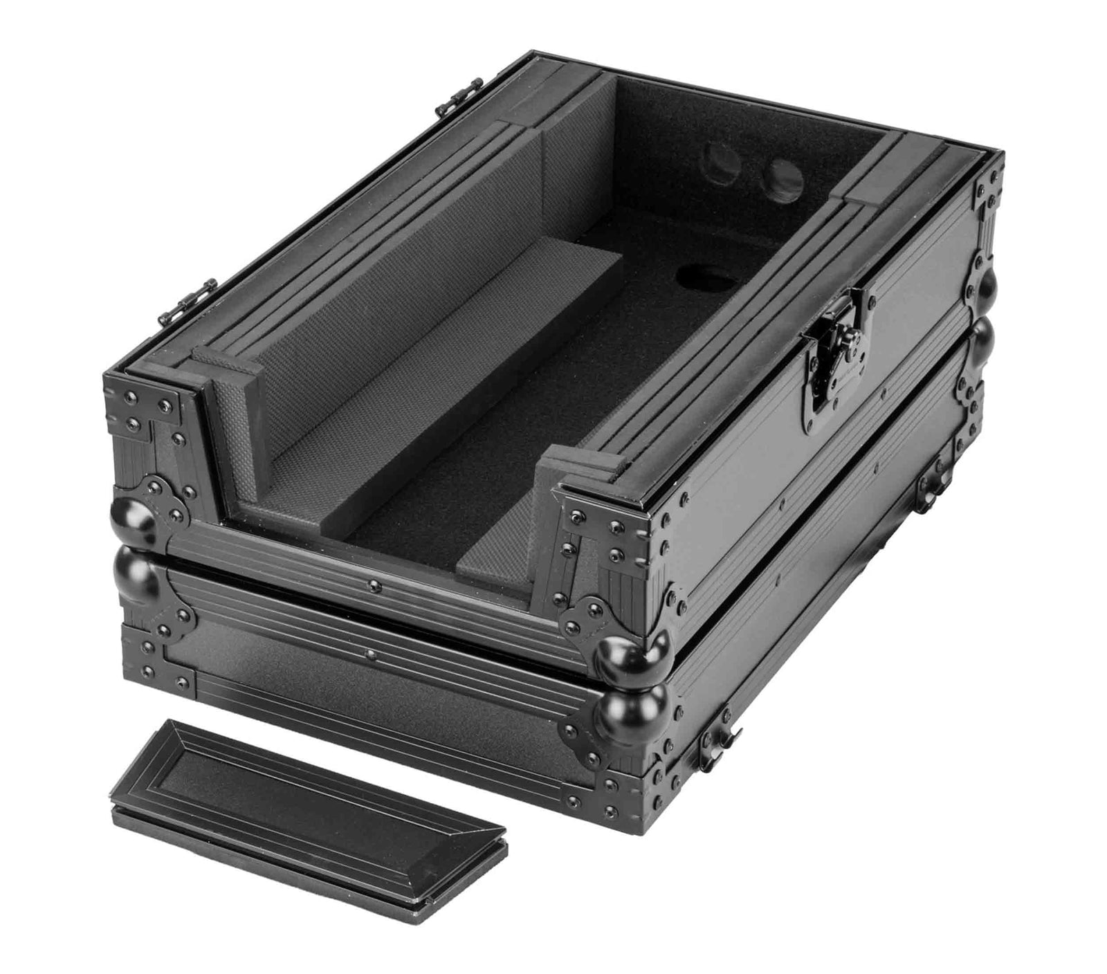 Odyssey Universal Black 13" Format DJ Mixer Flight Case with Extra Deep Rear Cable Compartment by Odyssey