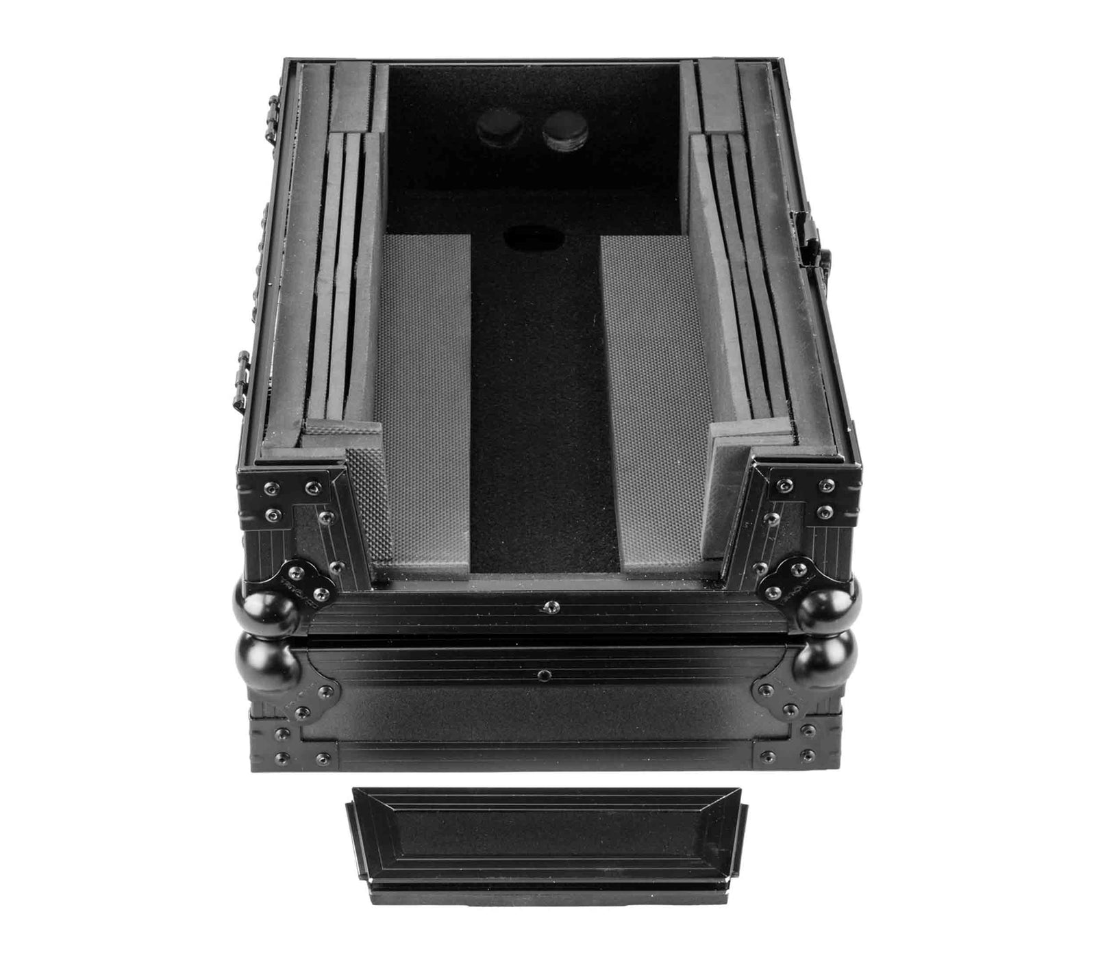 Odyssey Universal Black 13" Format DJ Mixer Flight Case with Extra Deep Rear Cable Compartment by Odyssey