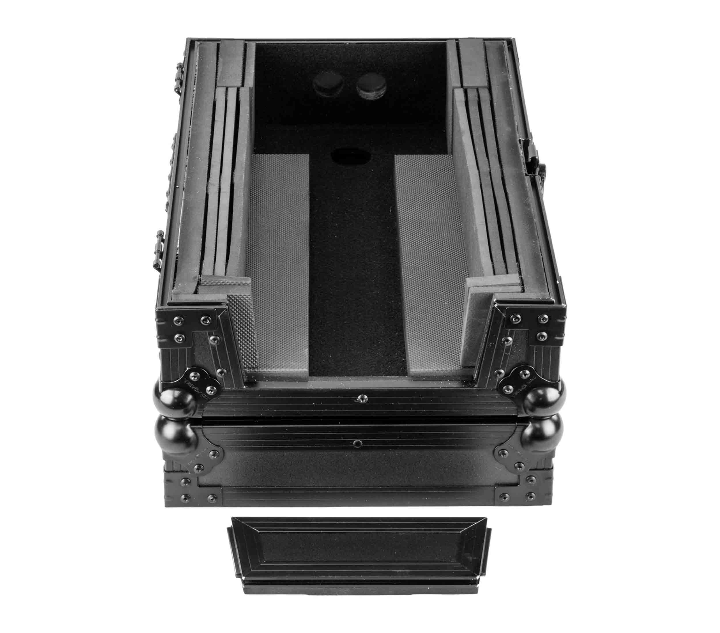 Odyssey Universal Black 13" Format DJ Mixer Flight Case with Extra Deep Rear Cable Compartment by Odyssey