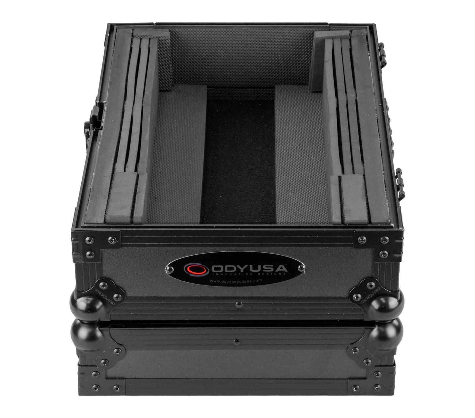 Odyssey Universal Black 13" Format DJ Mixer Flight Case with Extra Deep Rear Cable Compartment by Odyssey