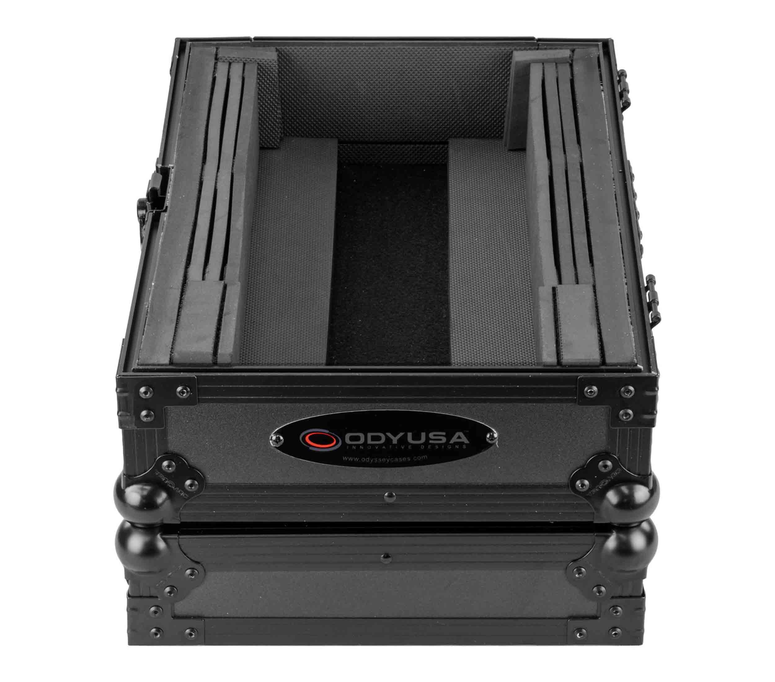 Odyssey Universal Black 13" Format DJ Mixer Flight Case with Extra Deep Rear Cable Compartment by Odyssey