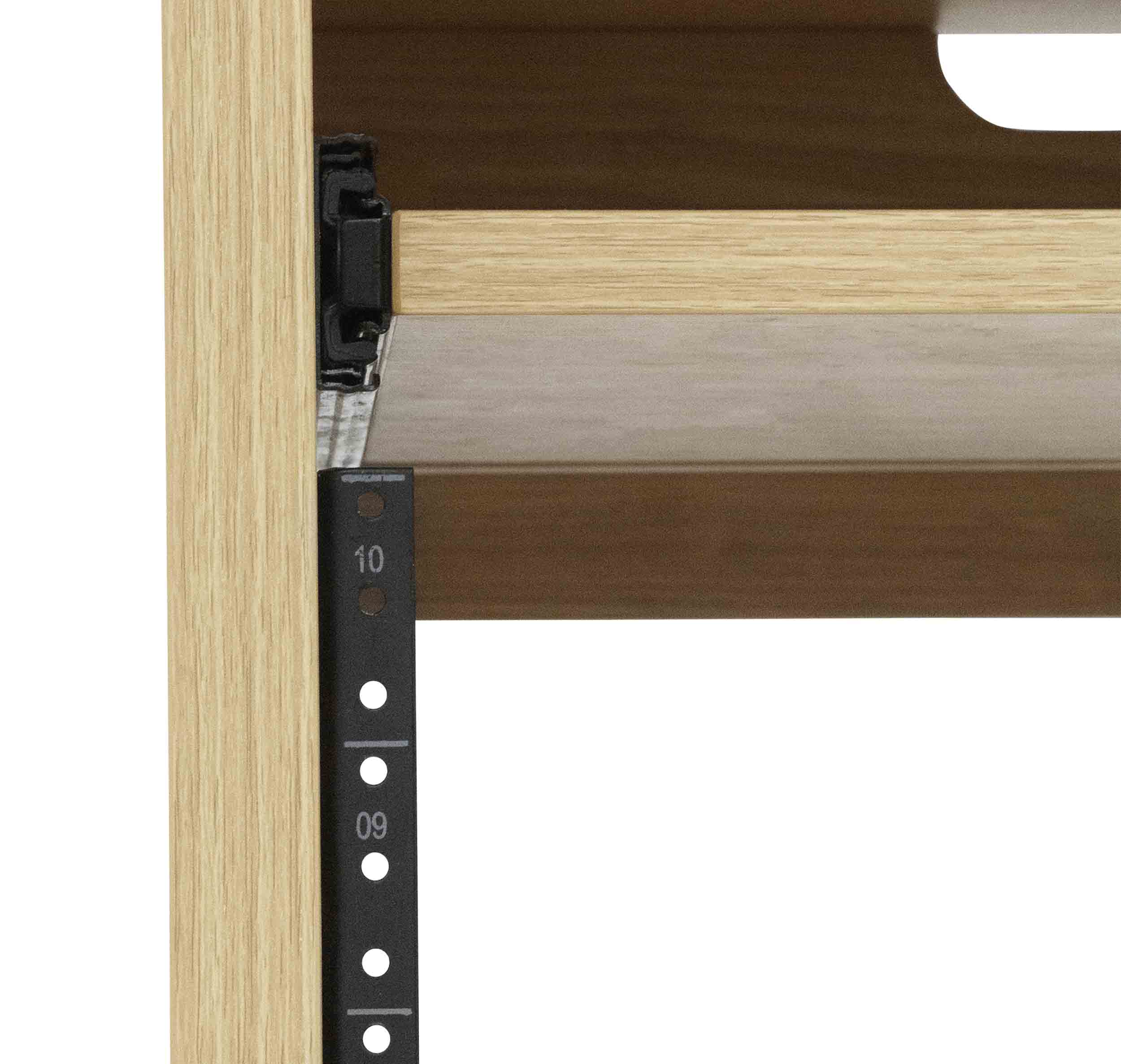 Gator Frameworks GFW-ELITEDESKRK-MPL Elite Furniture 10U Studio Rack Table - MPL by Gator Cases