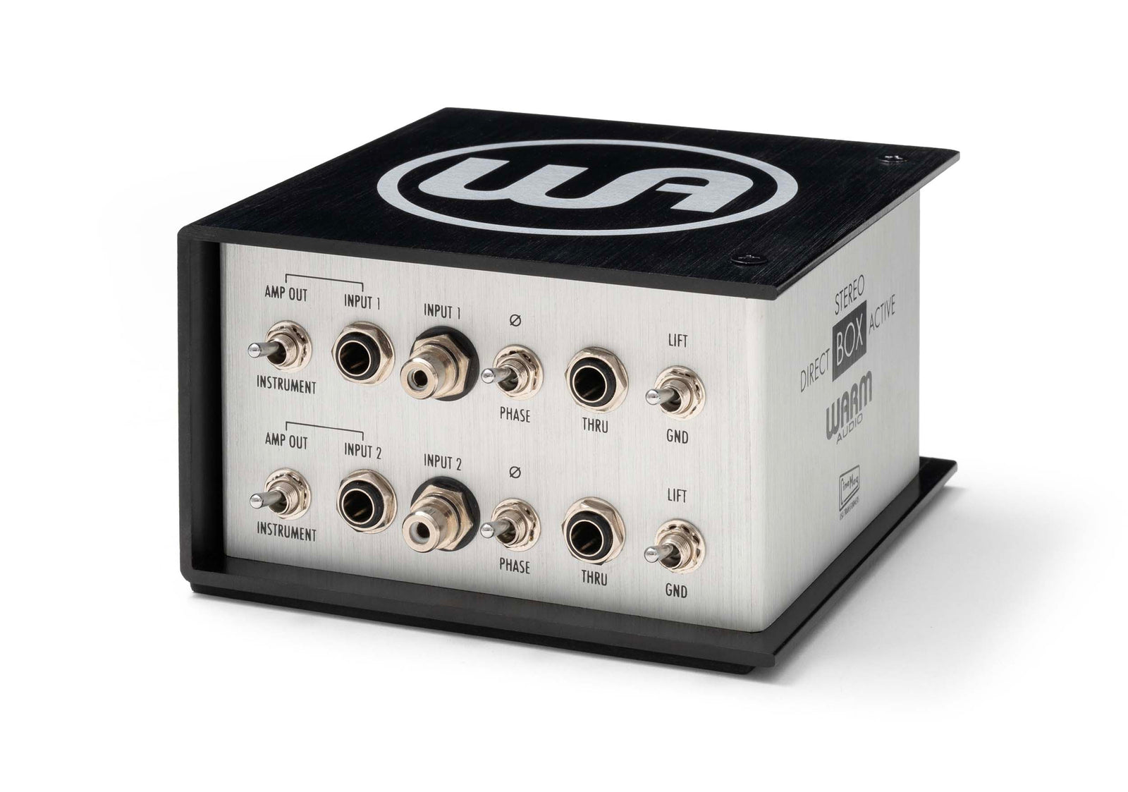 Warm Audio DI-A2, 2-Channel Active Direct Box with Balanced Transformer by Warm Audio