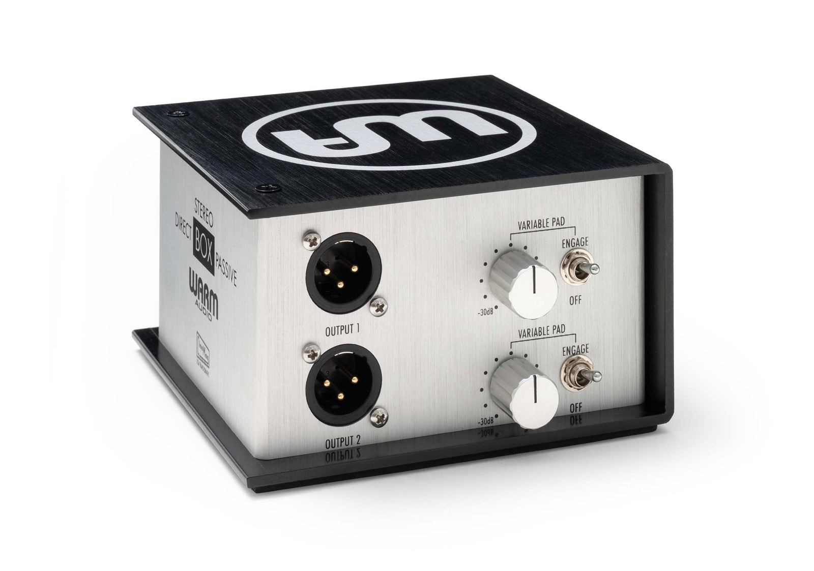 Warm Audio DI-P2, 2-Channel Passive Direct Box with Balanced Transformer by Warm Audio