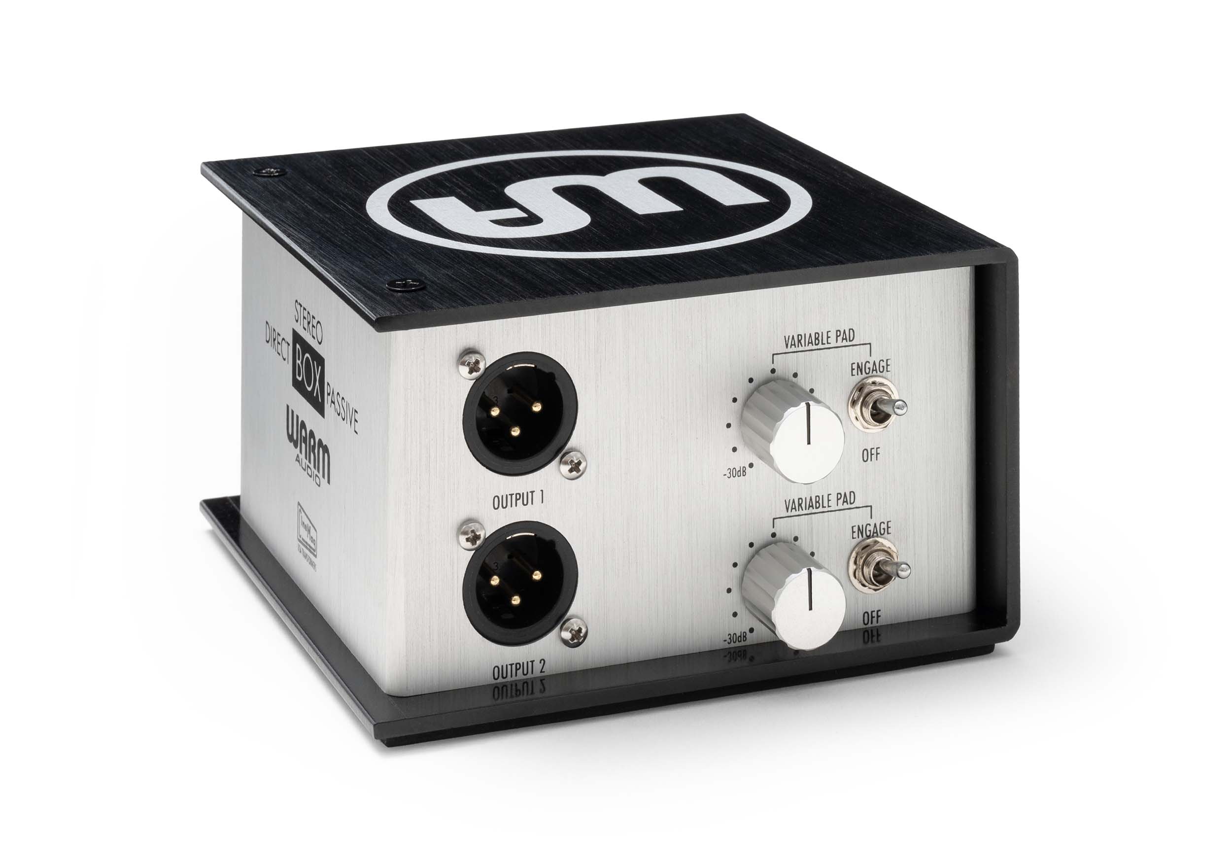 Warm Audio DI-P2, 2-Channel Passive Direct Box with Balanced Transformer by Warm Audio