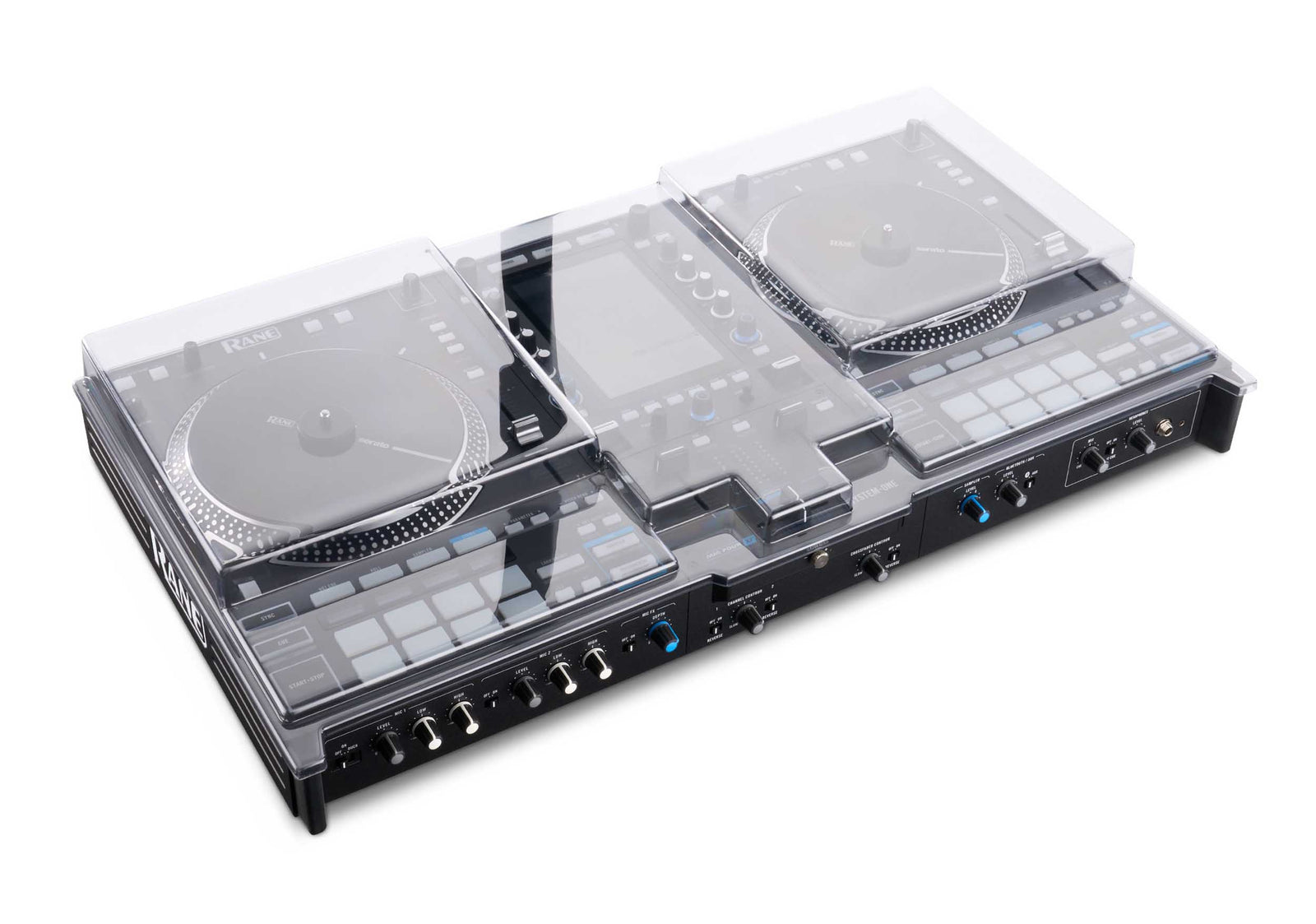 B-Stock: Decksaver PC-SYSTEM1 Smoked Clear Cover for RANE SYSTEM ONE Mixer by DECKSAVER