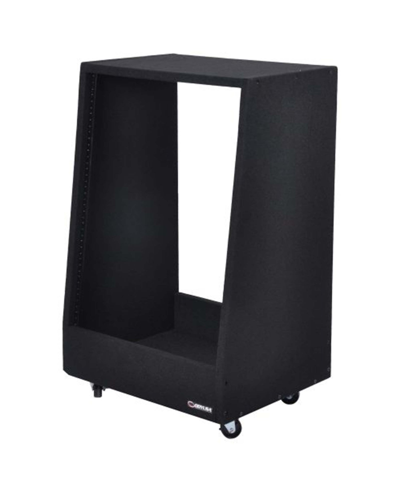 Odyssey CRS14USS162232W Professional Carpeted Studio Rack with Wheels MKII - 14U by Odyssey