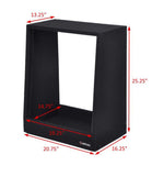 Odyssey CRS12USS131625 Professional Carpeted Studio Rack MKII - 12U by Odyssey