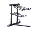 Crane CV3-PLS-GRY-ST Stand Plus Subtray Add-On Shelf for DJ Gear - Graphite by Crane