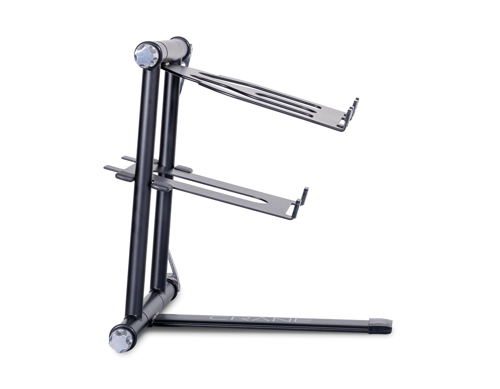 Crane CV3-PLS-GRY-ST Stand Plus Subtray Add-On Shelf for DJ Gear - Graphite by Crane
