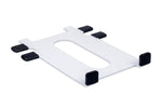 Crane CV3-PLS-WHT-ST Stand Plus Subtray Add-On Shelf for DJ Gear - White by Crane