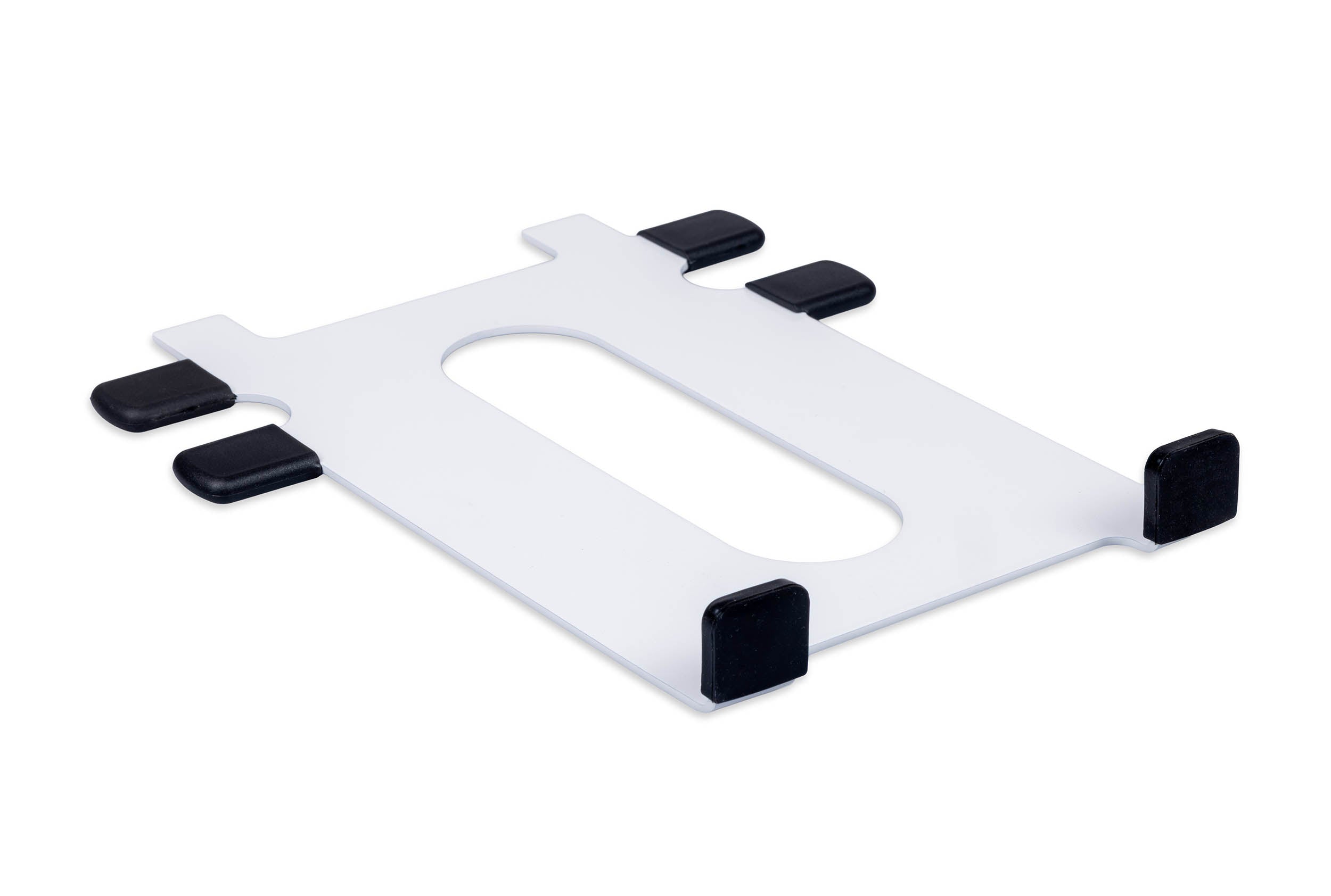 Crane CV3-PLS-WHT-ST Stand Plus Subtray Add-On Shelf for DJ Gear - White by Crane