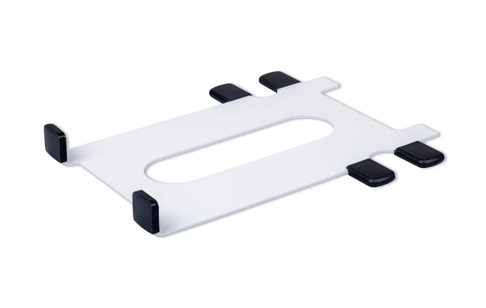 Crane CV3-PLS-WHT-ST Stand Plus Subtray Add-On Shelf for DJ Gear - White by Crane