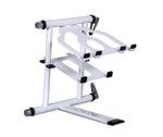 Crane CV3-PLS-WHT-ST Stand Plus Subtray Add-On Shelf for DJ Gear - White by Crane