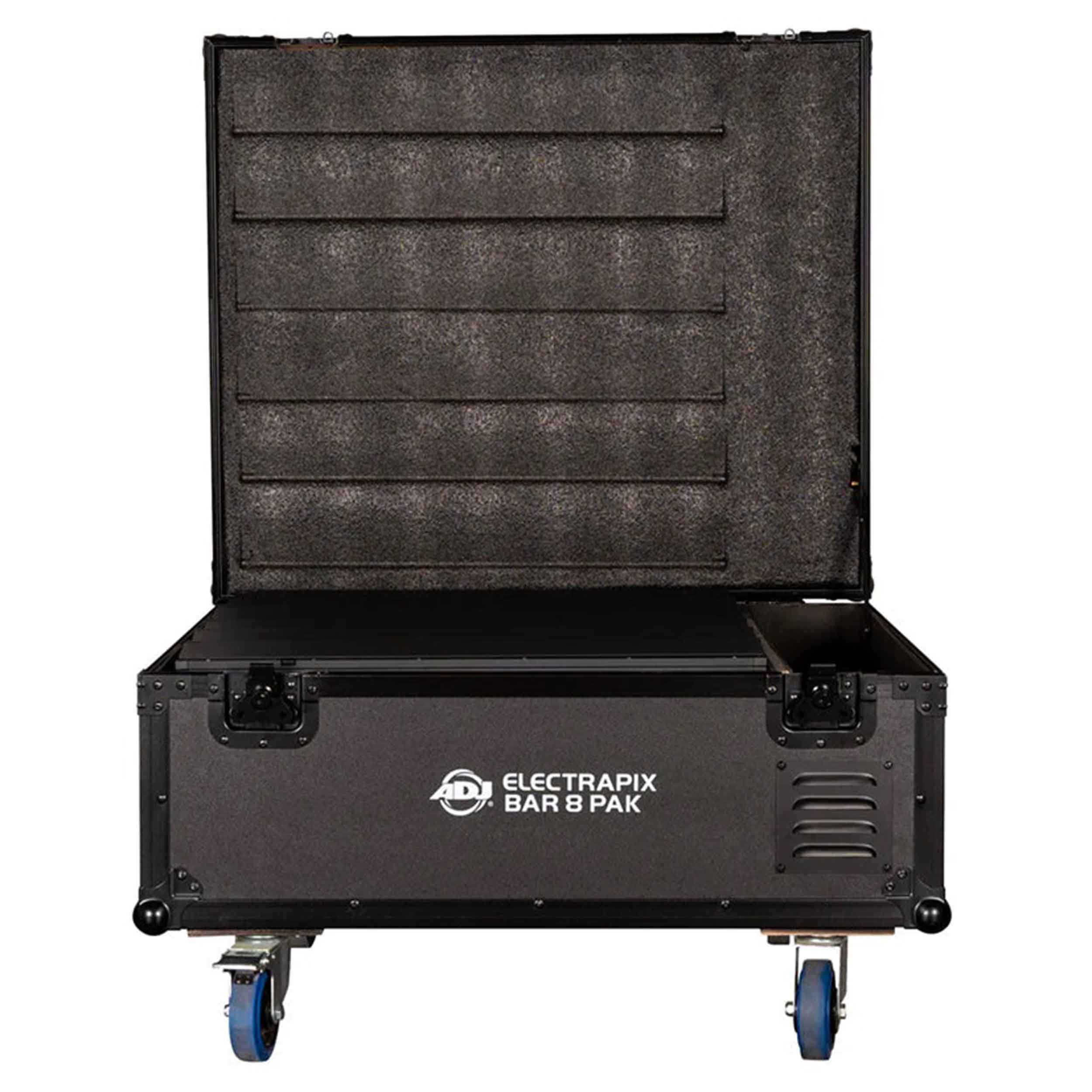 ADJ ELE726 Flight Case for ElectraPix Bar 8 with Built-in Power Supply by ADJ
