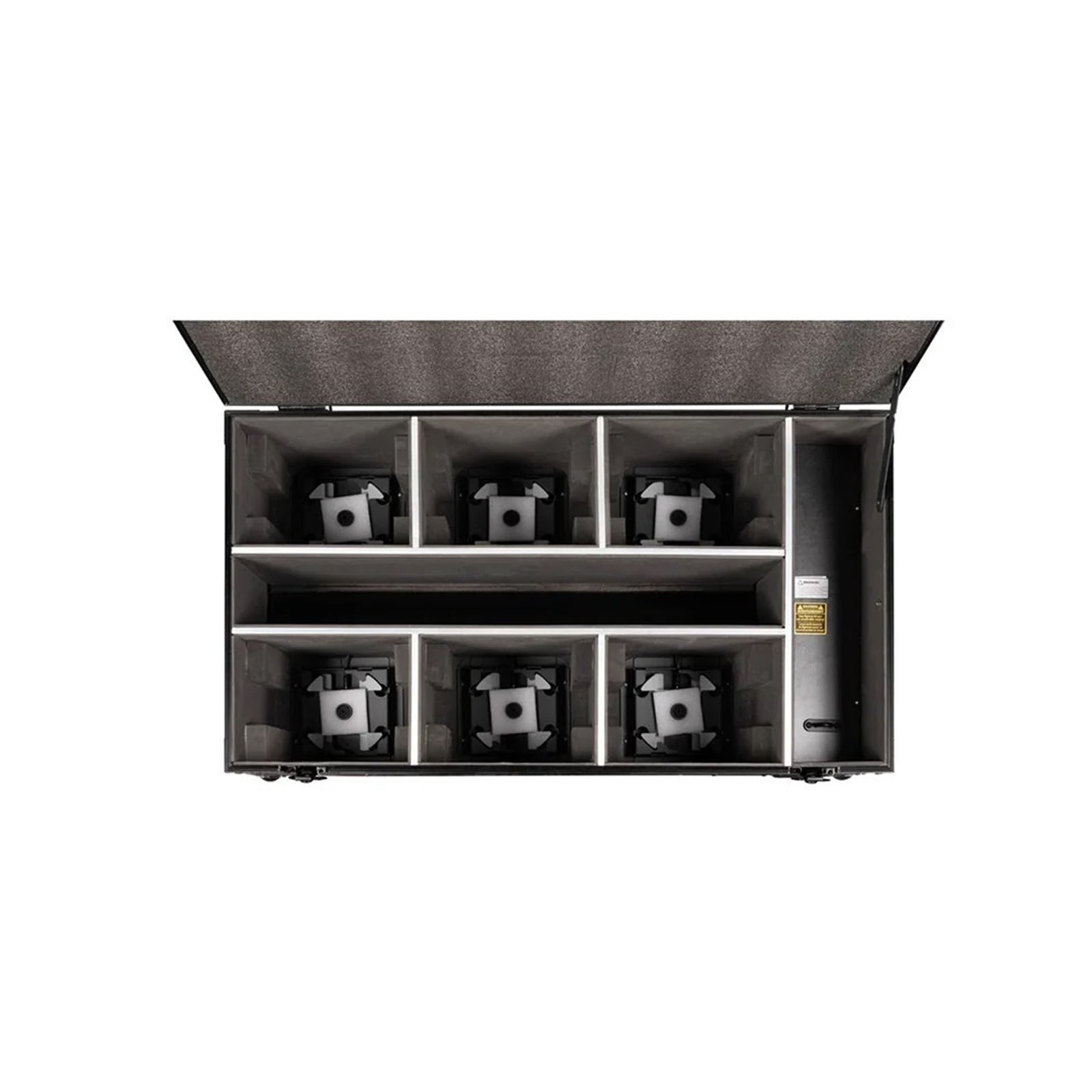 ADJ ELE713 Flight Case for 7 ElectraPix LED fixtures with Built-in Power Supply by ADJ
