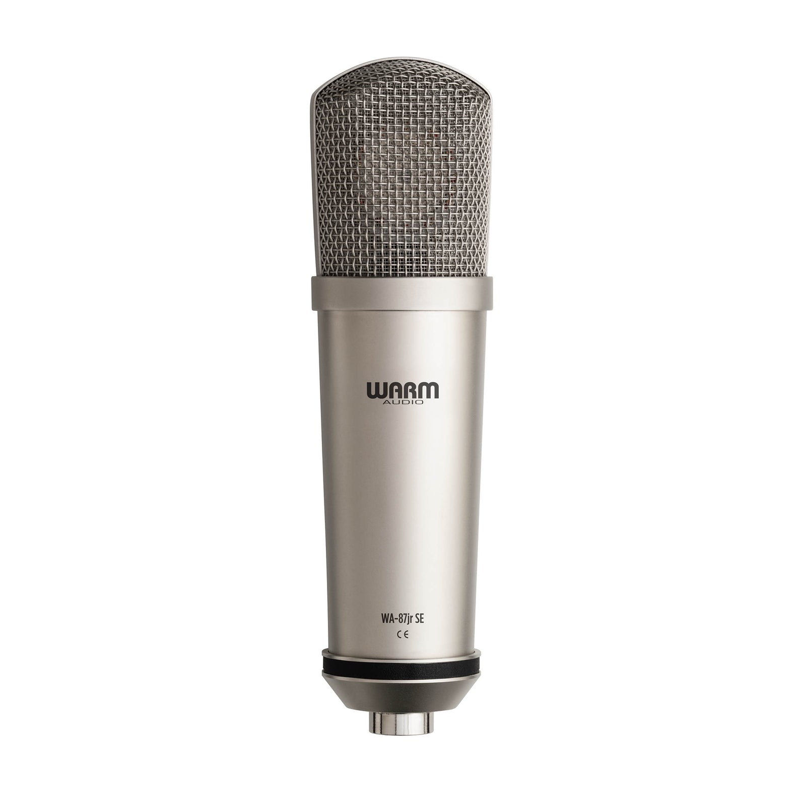 Warm Audio WA-87jr SE-N, Large-Diaphragm Cardioid Condenser Microphone - Nickel by Warm Audio
