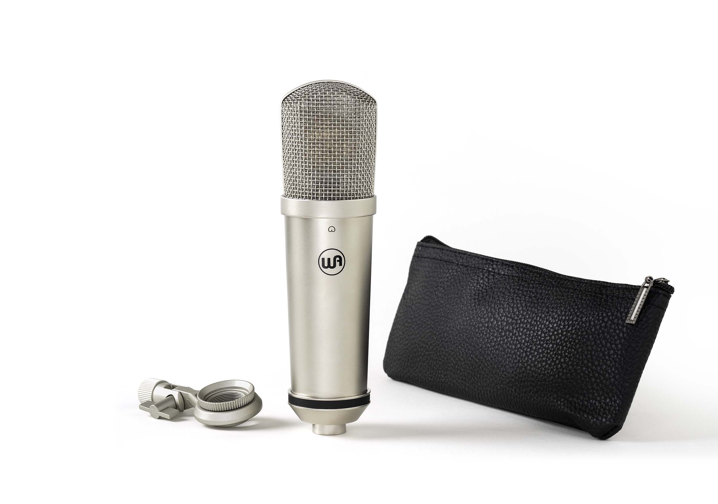 Warm Audio WA-87jr SE-N, Large-Diaphragm Cardioid Condenser Microphone - Nickel by Warm Audio